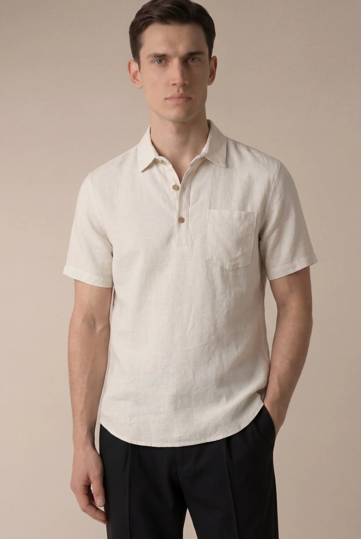 Dario | Camisa Beige