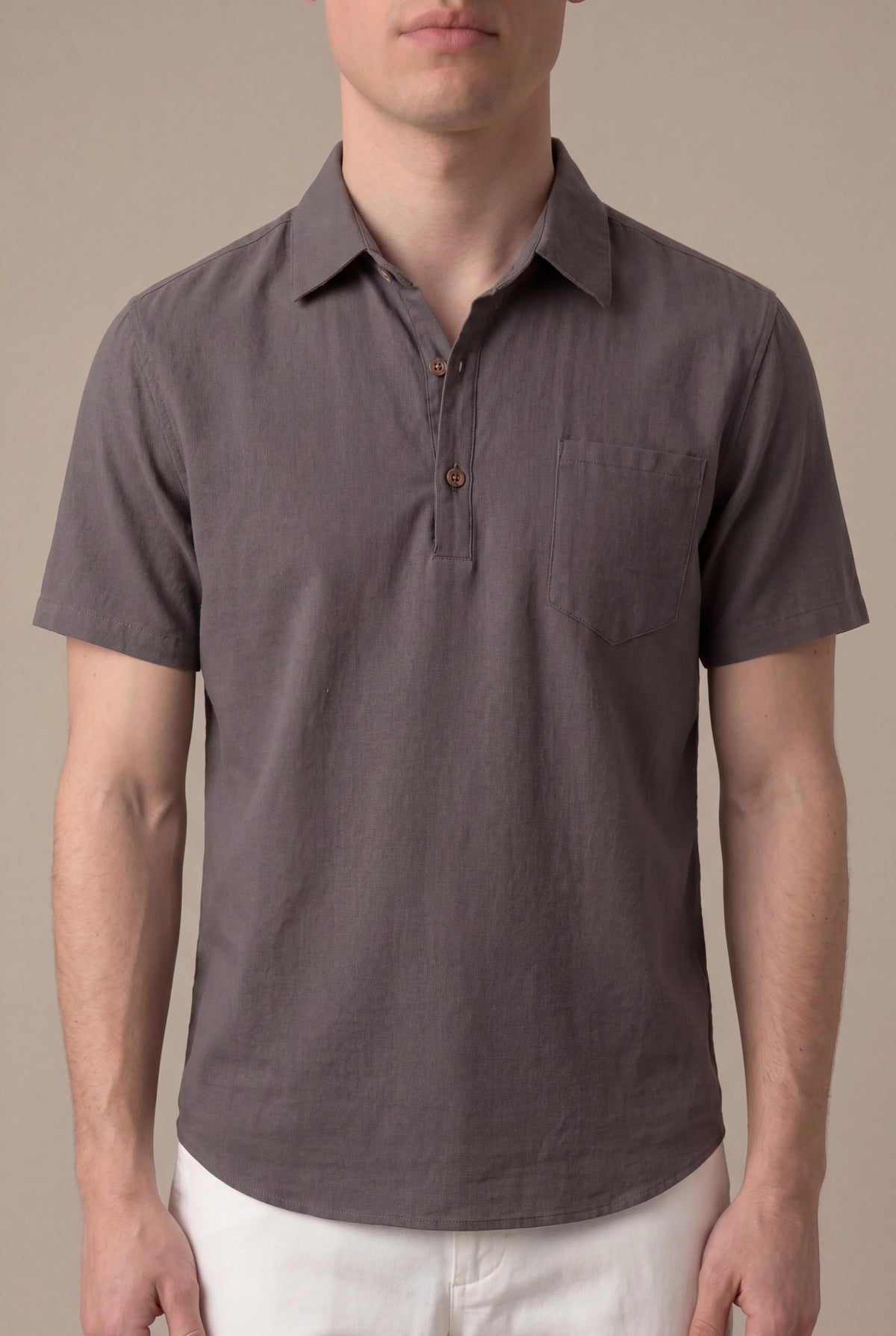 Marco | Camisa Taupe