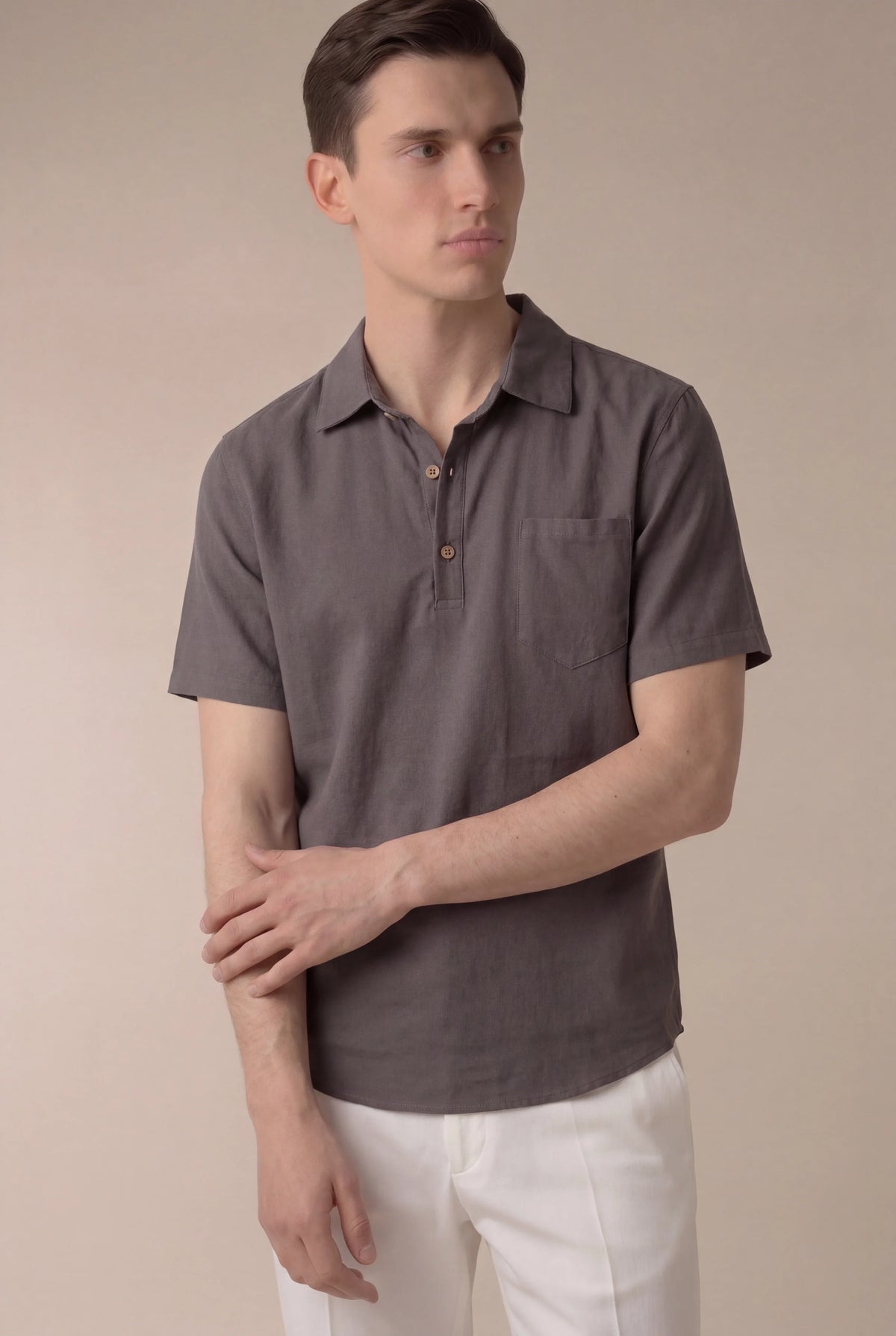 Marco | Camisa Taupe