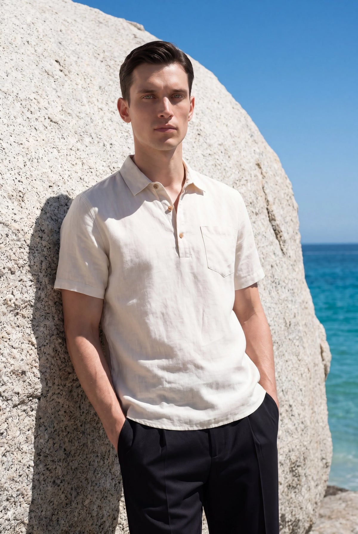 Dario | Camisa Beige