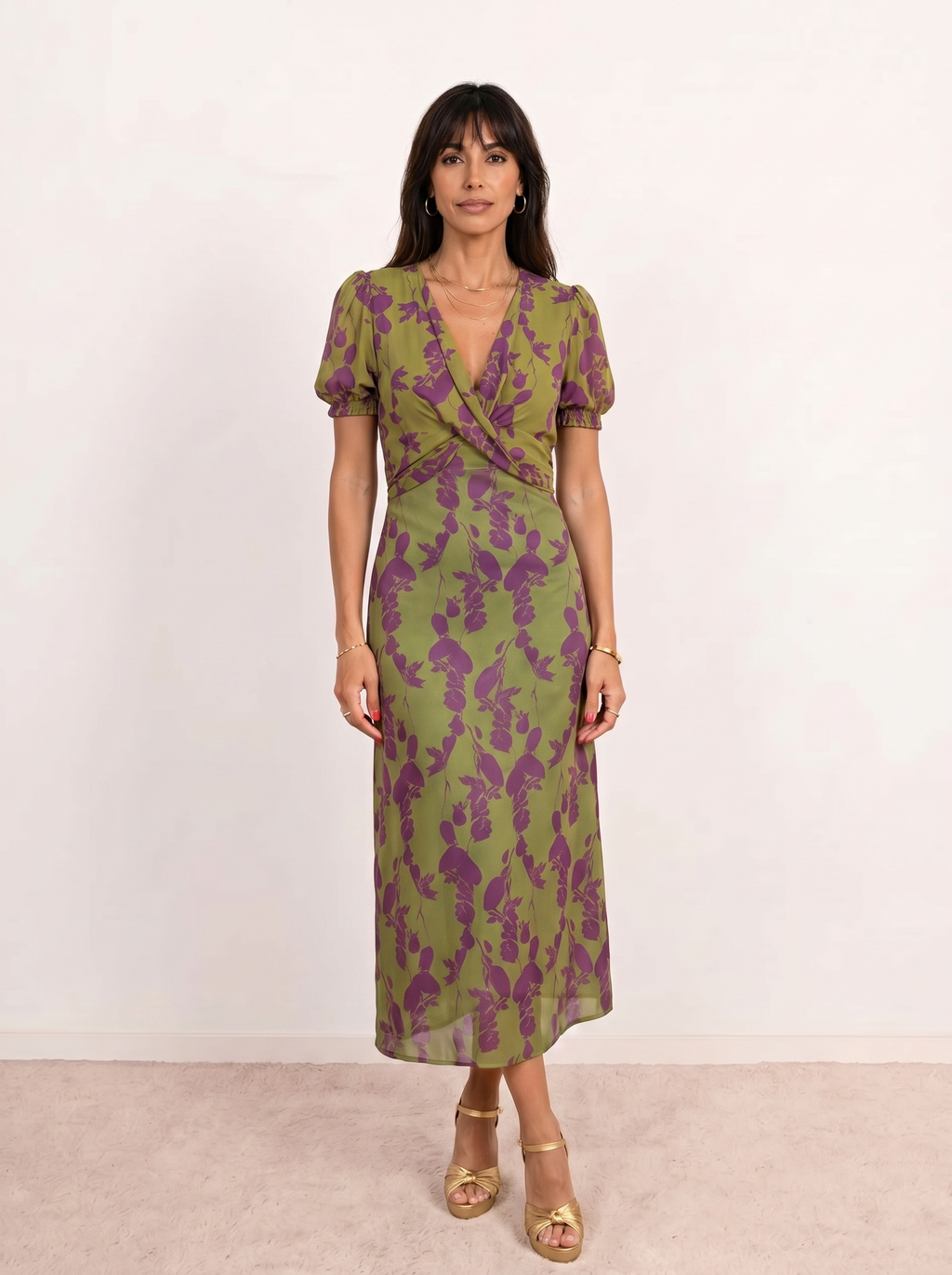 Fausta | Vestido Estampado con Tirantes