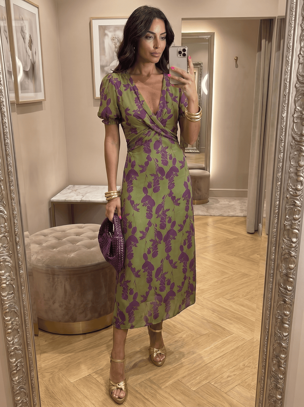 Fausta | Vestido Estampado con Tirantes