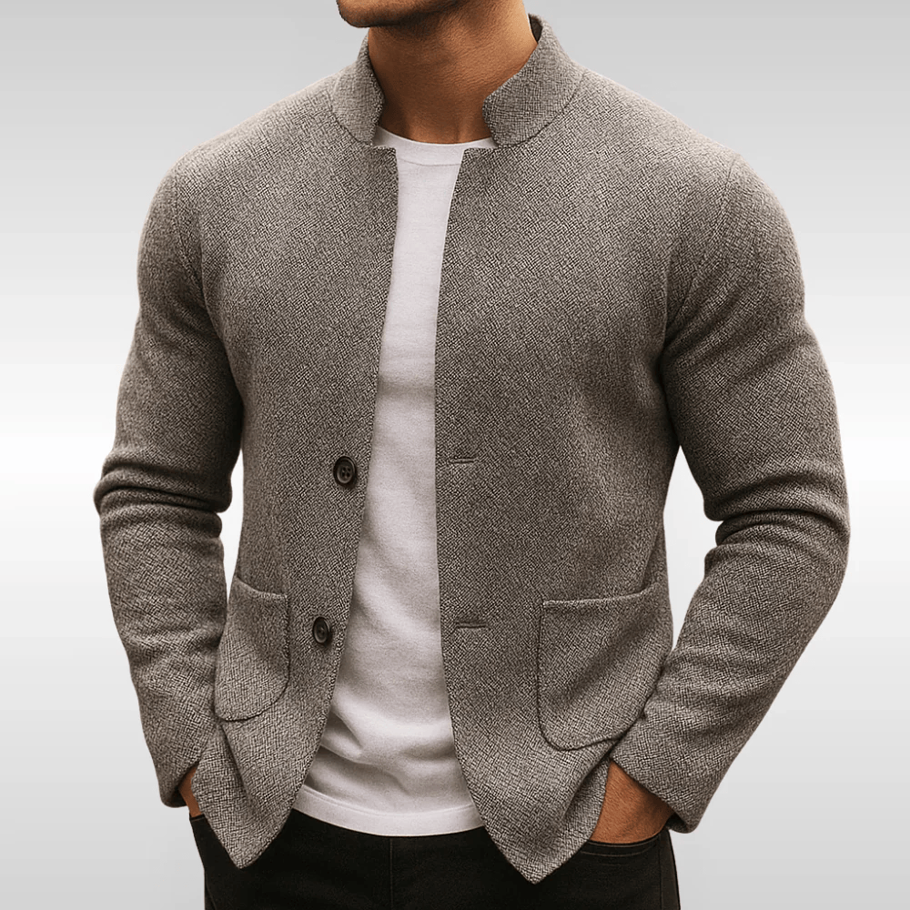 Leon |  Chaqueta de punto con relieve