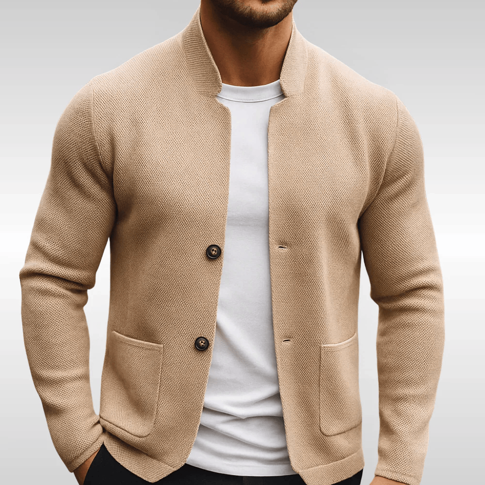 Leon |  Chaqueta de punto con relieve