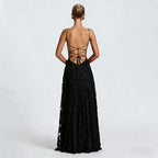SOFIA | Vestido maxi elegante de encaje