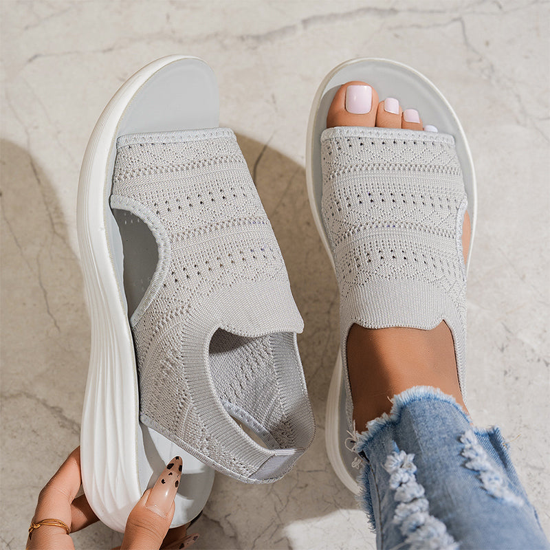 Anna™ | Sandalias de plataforma transpirables para mujer