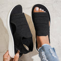 Anne™ | Sandalen met platform, van ademend materiaal voor dames