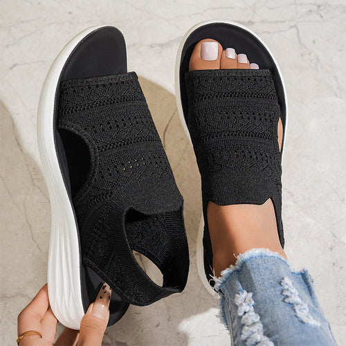 Anna™ | Sandali con plateau traspiranti da donna