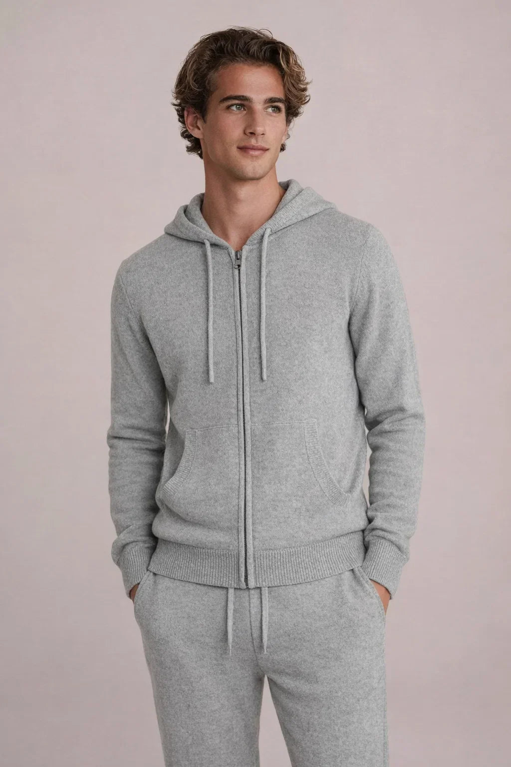 Fabricio | Conjunto Gris Claro