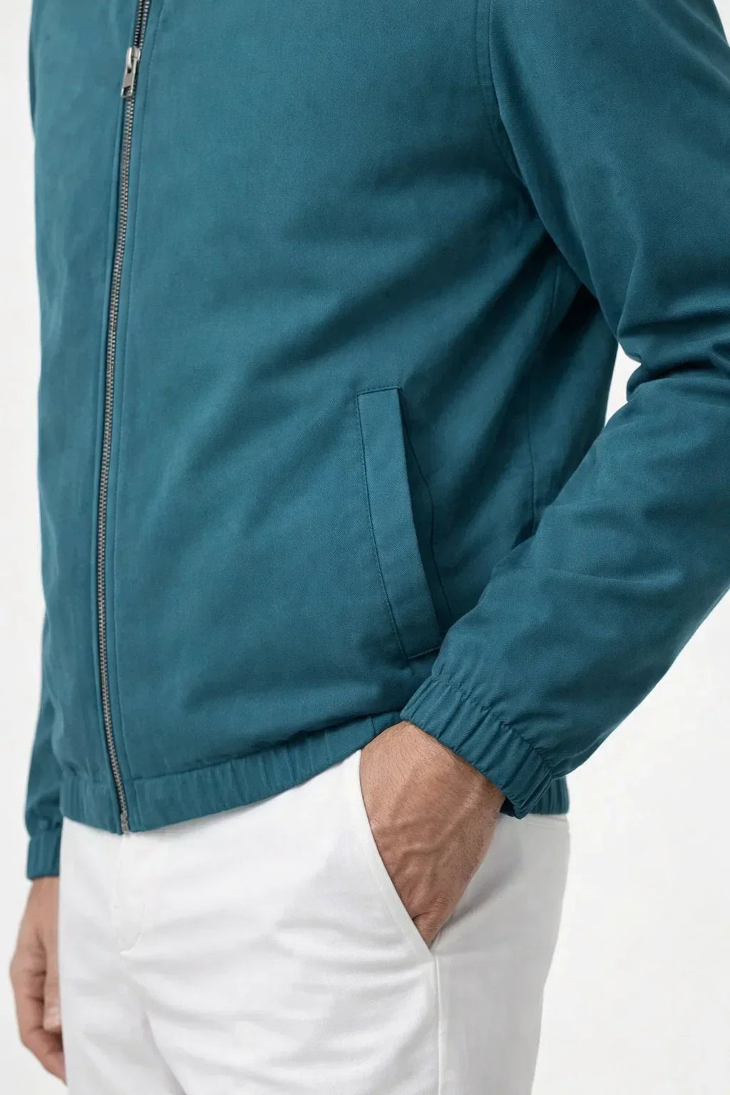 Cesare | Chaqueta Verde Azulado